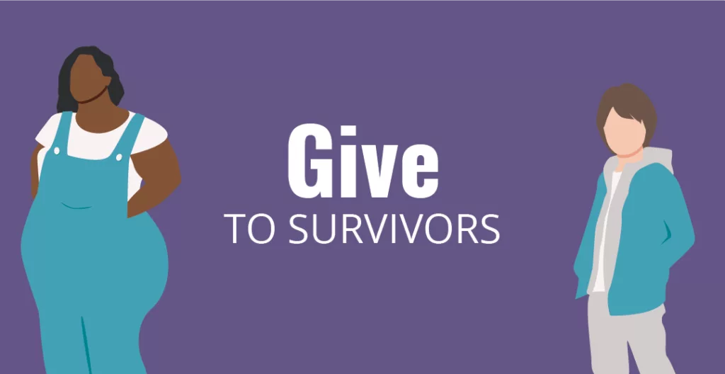 Meet a need by giving to survivors